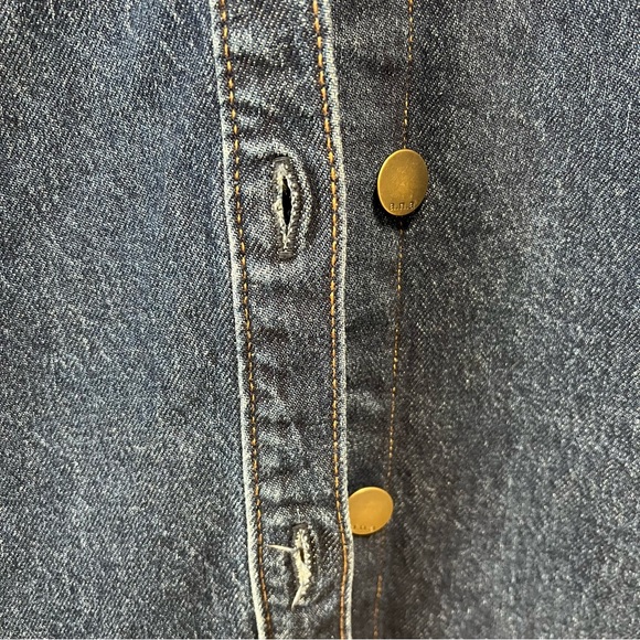 a.n.a Light Blue Denim Jacket - Picture 4 of 6